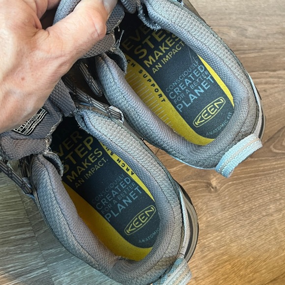 Keen Ridge Flex Waterproof Low Gray Hiking Shoes Womens 9.5 UK‎ 7 EU 40 - Picture 7 of 9